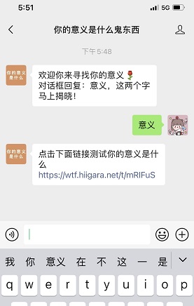 你的意义是什么测试入口