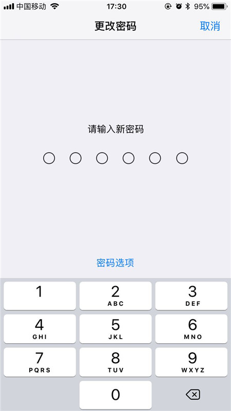 iphone更改解锁密码的图文教程截图