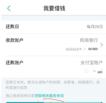 在网商银行中进行借款的详细步骤截图