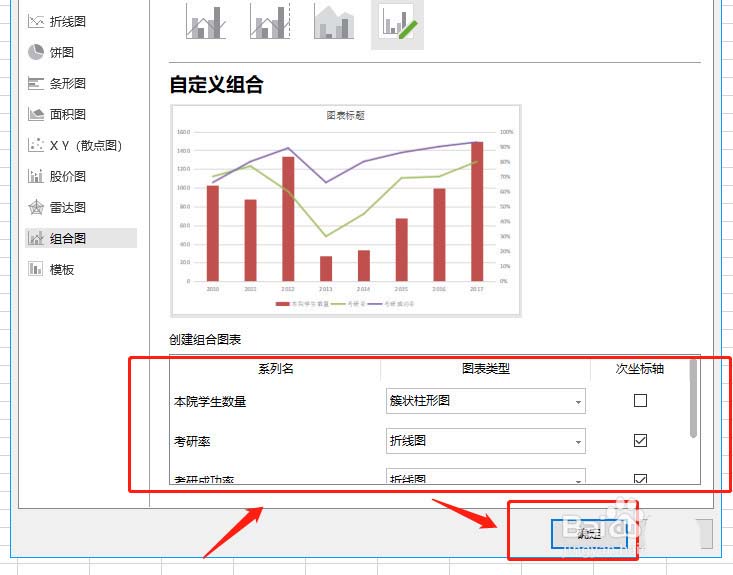 WPS表格制作作双轴坐标图的详细操作截图