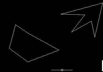 CAD将分散的线段合并成一个整体的操作流程截图