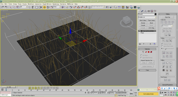 3dmax创建逼真的草地的详细操作截图