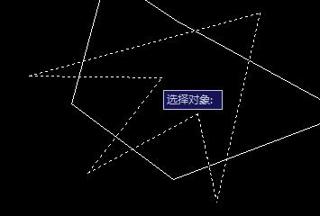 CAD将分散的线段合并成一个整体的操作流程截图