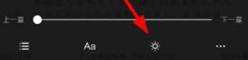 搜书大师APP设置亮度的简单操作截图
