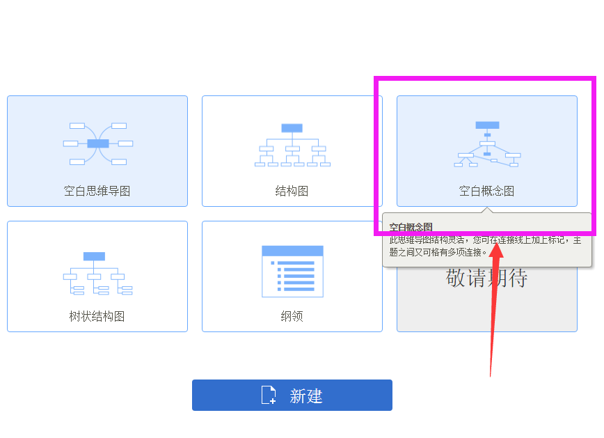 迅捷思维导图添加超链接的操作流程截图