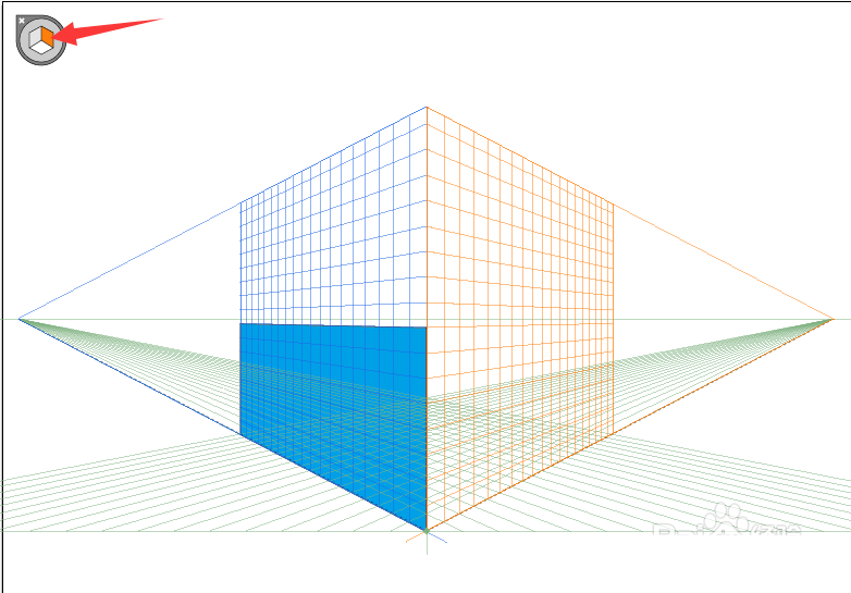 ai中使用透视格工具设计出立体图形的详细操作方法截图
