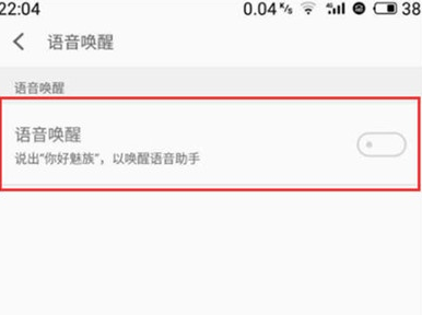 魅族16s设置息屏唤醒语音助手的具体操作方法截图