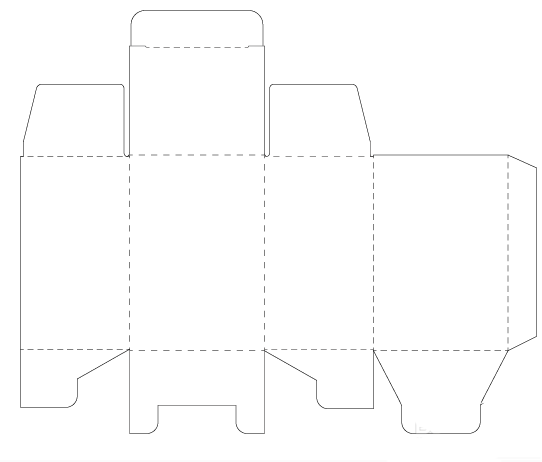 ai制作包装盒刀模的图文操作截图