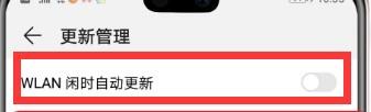 华为mate20x将应用自动更新关闭的具体操作截图