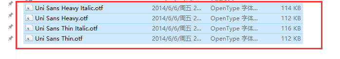 PS导入新字体的详细操作步骤截图