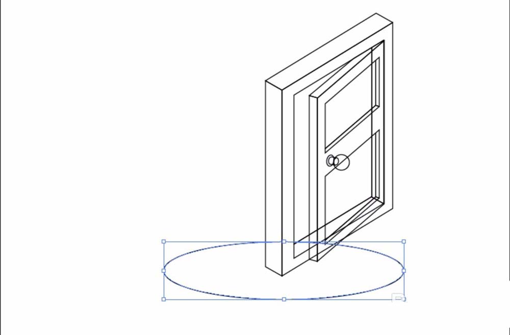 ai设计2.5d立体门的使用操作讲解截图