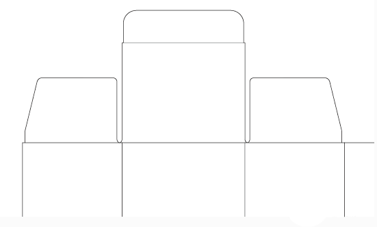 ai制作包装盒刀模的操作过程截图