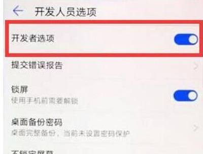 华为麦芒8找到开发人员选项位置的相关操作方法截图