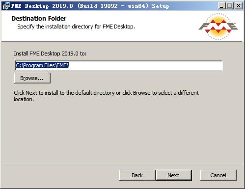 FME Desktop 2019进行安装的操作方法截图