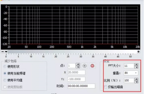 GoldWave设置FFT的详细操作教程截图