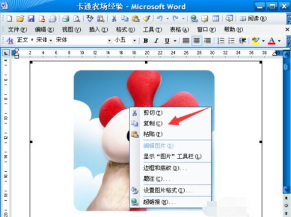 word2003中图片导出的操作步骤截图