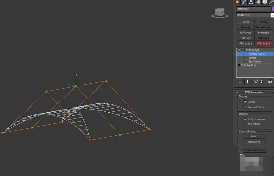 3dmax创建欧式异型天花模型的操作教程截图