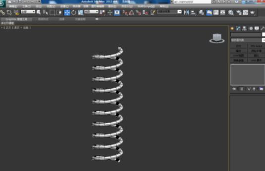 3dmax2012制作弹簧的方法步骤截图