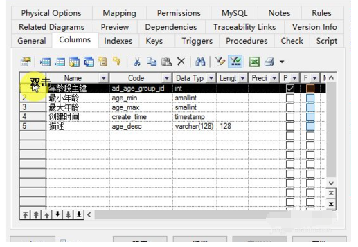 powerdesigner设置字段长度的操作教程截图