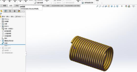 solidworks2019制作绕线动画的具体操作方法截图