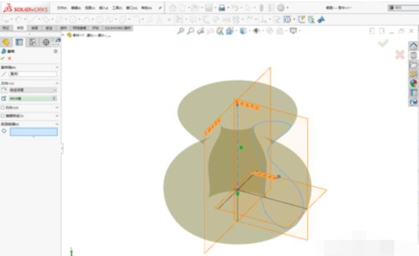 solidworks2019中旋转命令的使用方法截图