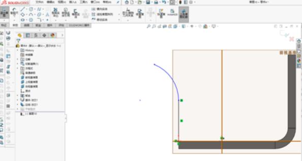 solidworks2019绘制弯折模块的具体操作步骤截图