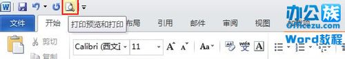 Word2010进行快速预览的操作方法截图