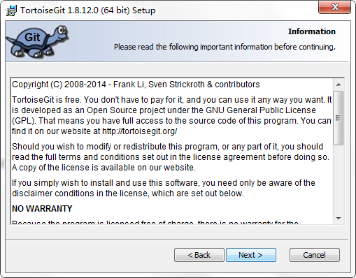 TortoiseGit的安装具体步骤截图