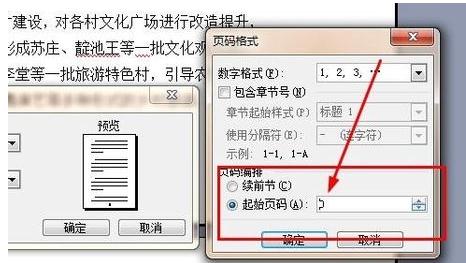 word2003中将第二页设置为第一页的操作步骤截图