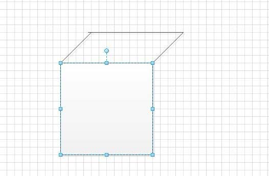 Microsoft Office Visio绘制三维正方体图形的详细操作步骤截图