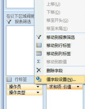 excel2007制作数据透视表的操作教程截图