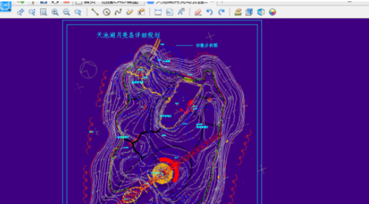 CAD迷你看图设置图纸颜色背景的操作教程截图