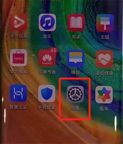 华为mate30pro中设置动态壁纸的操作教程截图