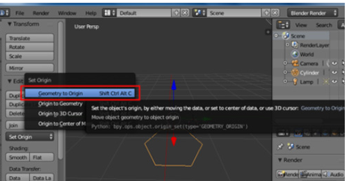 blender制作蜂巢网格的相关操作教程截图