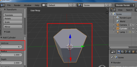 blender制作蜂巢网格的相关操作教程截图