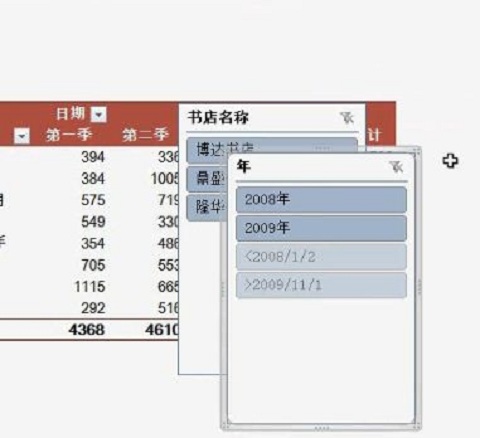 excel2010制作一个切片器的操作方法截图