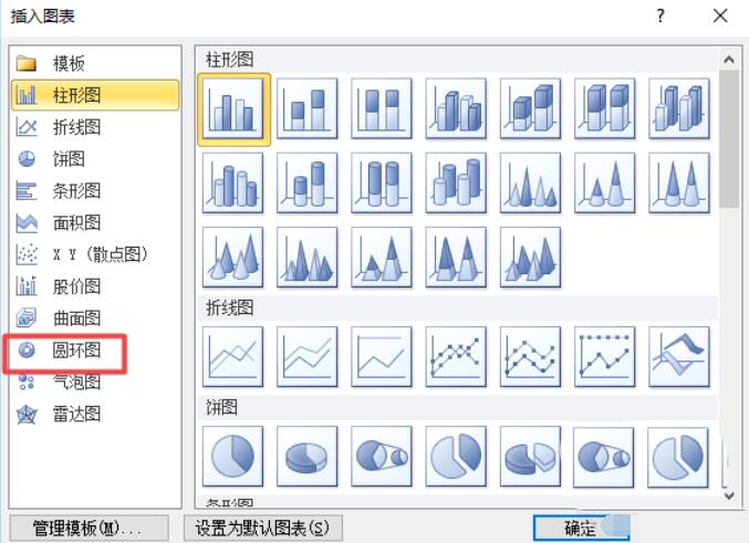 excel2010制作创意的分离型圆环图的图文使用方法截图