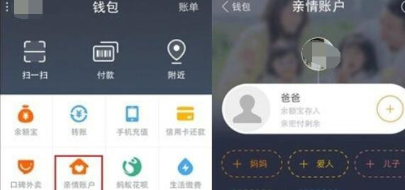 支付宝亲情账户查看详细步骤截图