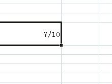 excel2007将小数转为分数的操作教程截图