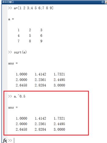Matlab中根号表示的教程介绍截图