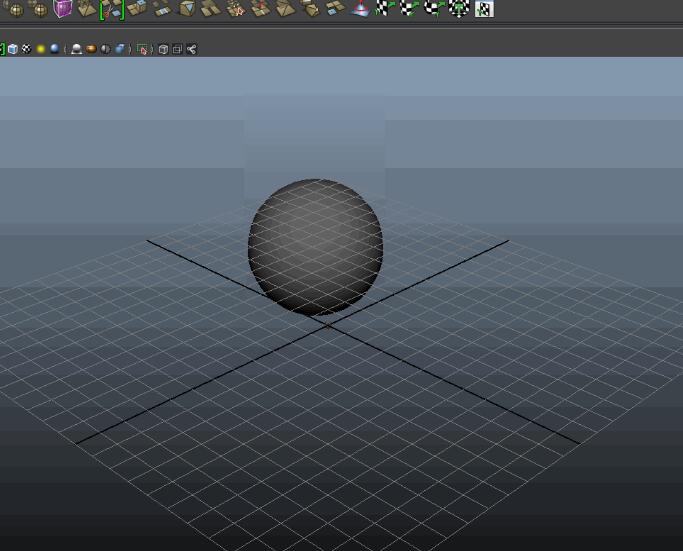 maya给球体增添重力场动画效果的操作方法截图