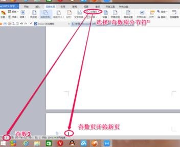 word2013插入分节符的操作教程截图