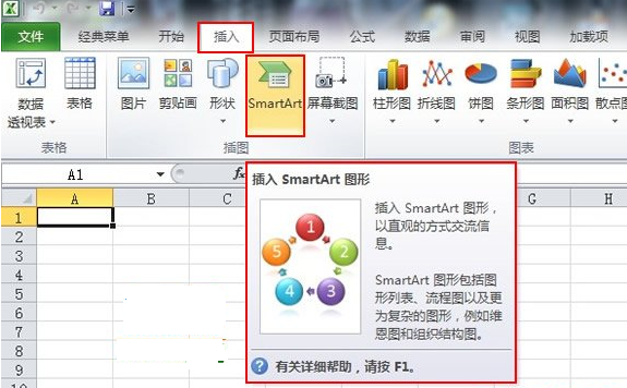 excel2010将数据转换成图形的方法步骤截图