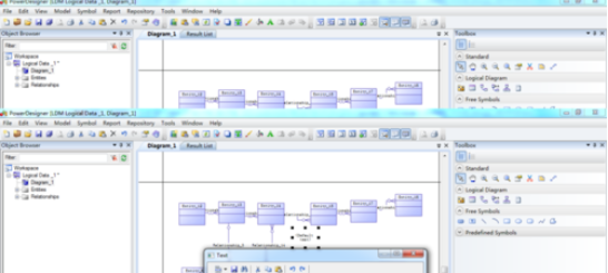 Power Designer添加文字说明的方法步骤截图