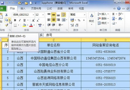 excel2010表格粘贴到word2010文档的操作方法截图