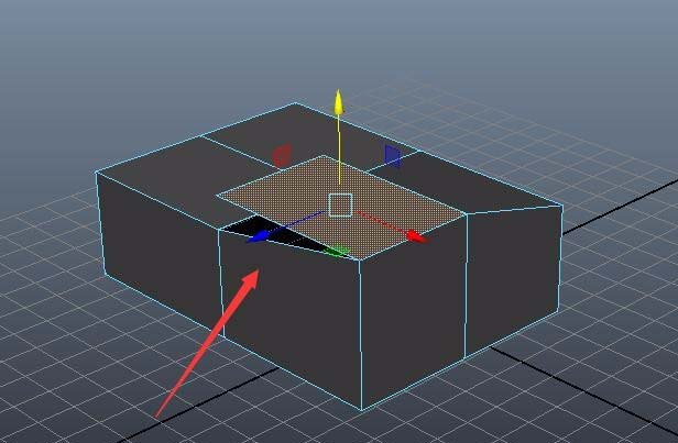 maya中建模的长方体分离边的操作步骤截图
