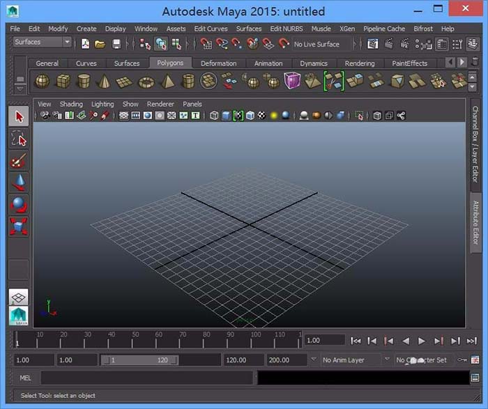 maya中建模的长方体分离边的操作步骤截图