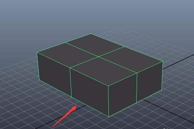 maya中建模的长方体分离边的操作步骤截图