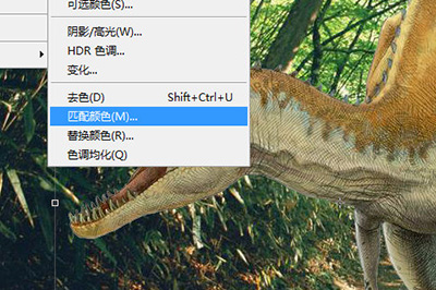 Adobe Photoshop把图片融入背景的使用过程截图