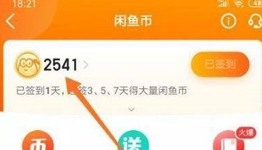 闲鱼如何查看闲鱼币获取记录？闲鱼查看闲鱼币获取记录明细图文教程图片3